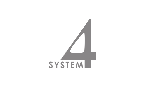 System 4 logo Hiusateljee